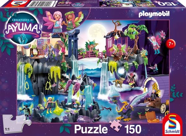 Schmidt Spiele - Playmobil: Ayuma - Die mystischen Abenteuer, 150 Teile