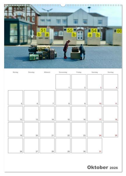 Produktbild: Wangerooge - Gl&uuml;cksort f&uuml;r Gro&szlig; und Klein (Wandkalender 2026 DIN A2 hoch), CALVENDO Monatskalender