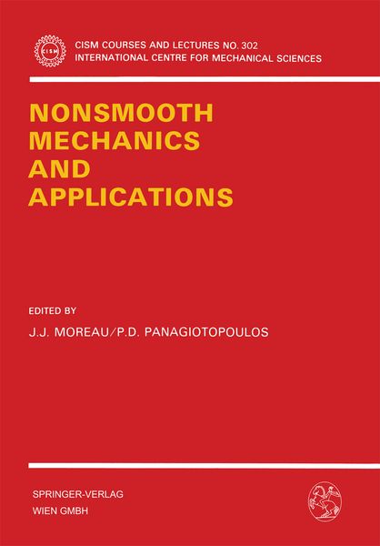 Produktbild: Nonsmooth Mechanics and Applications