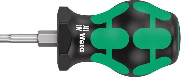 Produktbild: Wera 367 TORX&reg; Stubby Torx-Schraubendreher Gr&ouml;&szlig;e (Schraubendreher) T 15 Klingenl&auml;nge: 25 mm 1 St.