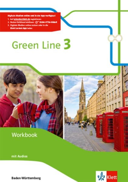 Green Line 3. Ausgabe Baden-Württemberg, Set von , Klett Schulbuchverlag, 9783128341354