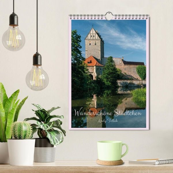 Produktbild: Wundersch&ouml;ne St&auml;dtchen (Wandkalender 2026 DIN A4 hoch), CALVENDO Monatskalender