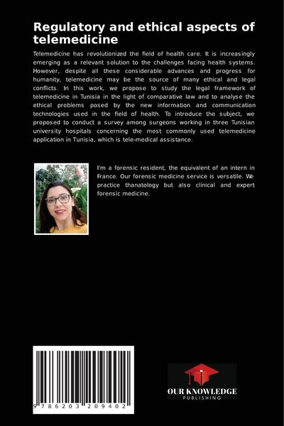 Produktbild: Regulatory and ethical aspects of telemedicine