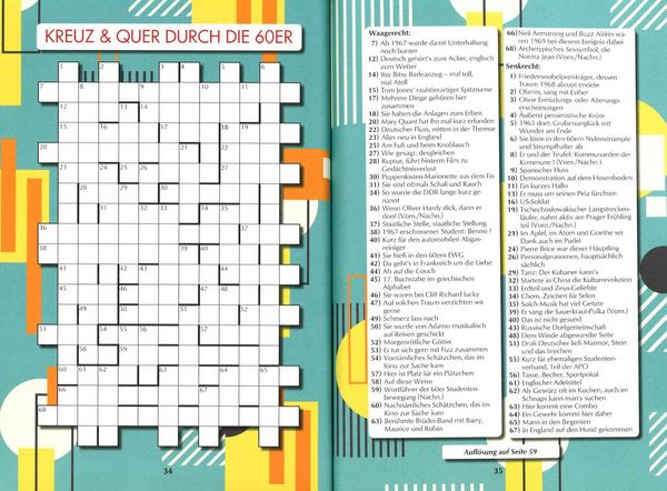 Produktbild: Unsere 60er Jahre - Das R&auml;tselbuch