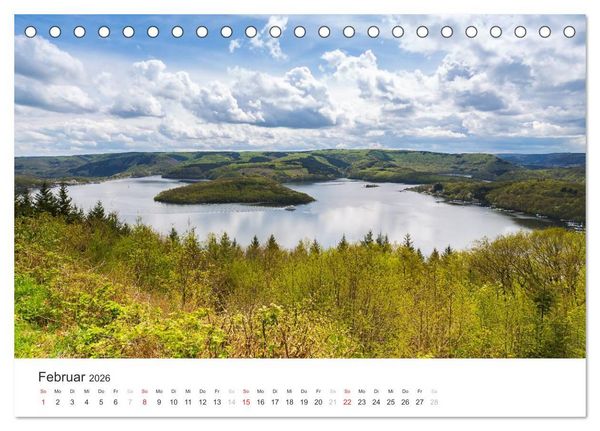 Produktbild: Blicke in die Eifel (Tischkalender 2026 DIN A5 quer), CALVENDO Monatskalender