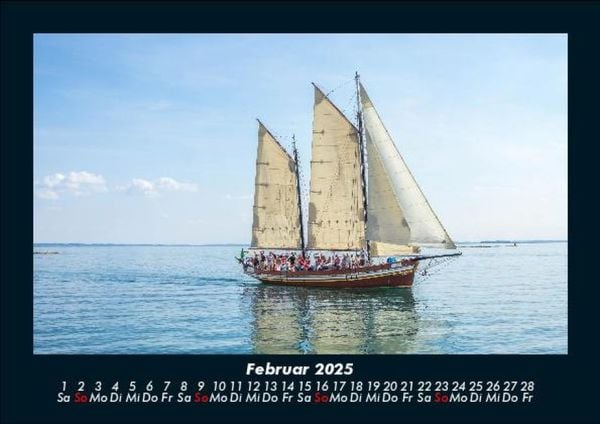 Produktbild: Schiffe 2025 Fotokalender DIN A5