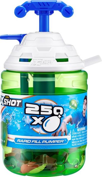 Zuru X-SHOT Wasserbombenpumpe + 250 Ballons