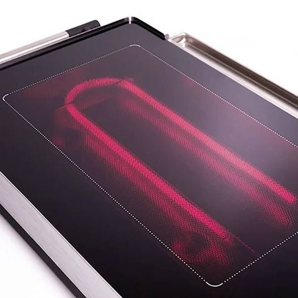 Produktbild: Korona Tischgrill stufenloser Temperaturregler Silber, Schwarz