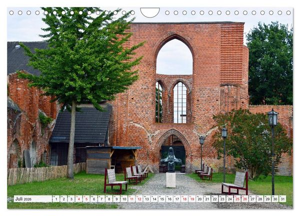 Produktbild: Stralsund, die wundersch&ouml;ne Hansestadt am Strelasund (Wandkalender 2026 DIN A4 quer), CALVENDO Monatskalender