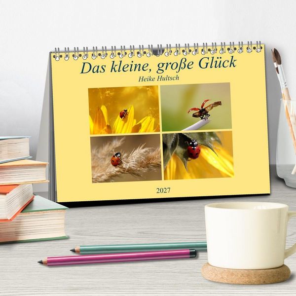 Produktbild: Das kleine, gro&szlig;e Gl&uuml;ck (Tischkalender 2027 DIN A5 quer), CALVENDO Monatskalender