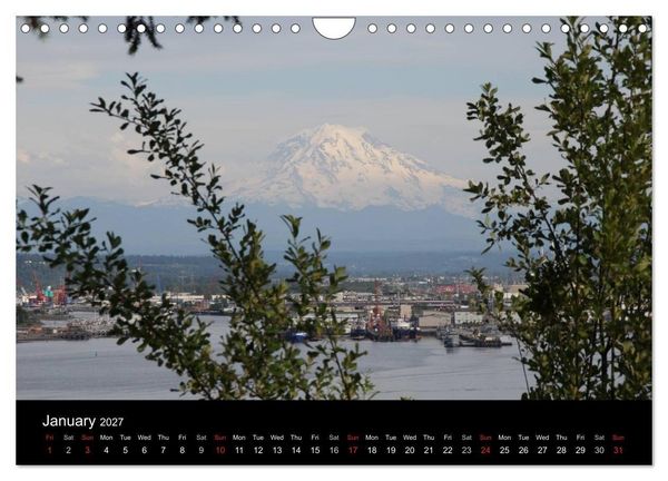 Produktbild: From Pacific to the Mountains 2027 (Wall Calendar 2027 DIN A4 landscape), CALVENDO 12 Month Wall Calendar