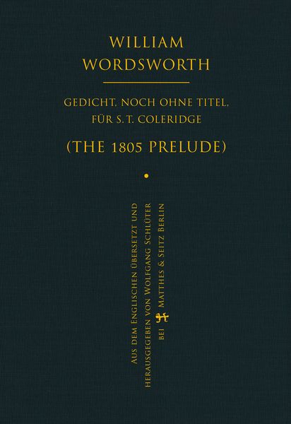 Produktbild: Gedicht, noch ohne Titel, f&uuml;r S. T. Coleridge