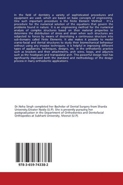 Produktbild: Finite Element Method In Orthodontics