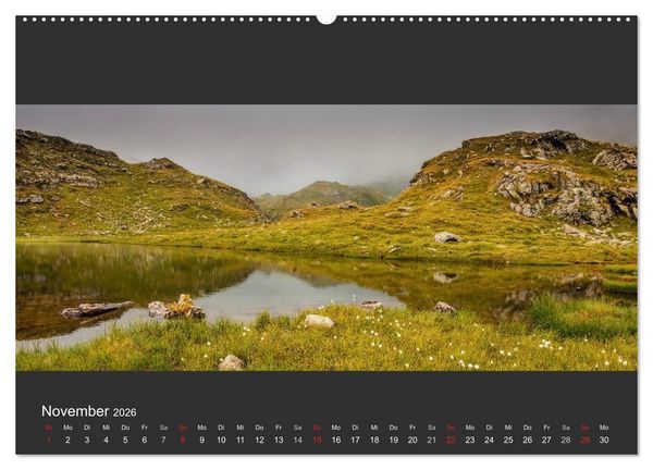Produktbild: Alpenpanorama 2026 (Wandkalender 2026 DIN A2 quer), CALVENDO Monatskalender