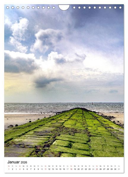 Produktbild: Norderney Inselportrait (Wandkalender 2026 DIN A4 hoch), CALVENDO Monatskalender