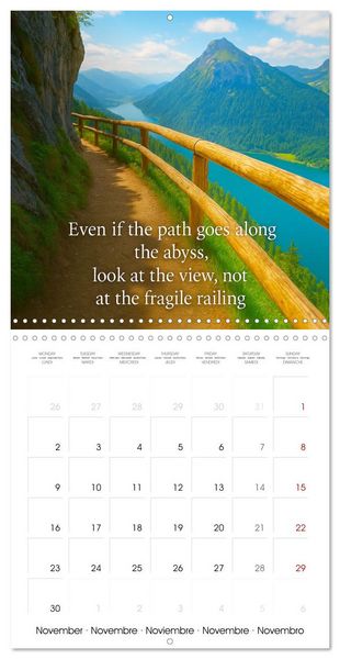 Produktbild: Let the moment guide you (Wall Calendar 2026 12 &times; 12 Inch) CALVENDO 12 Month Wall Calendar
