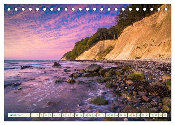 Produktbild: Insel R&uuml;gen - Malerische Kreidek&uuml;ste (Tischkalender 2027 DIN A5 quer), CALVENDO Monatskalender