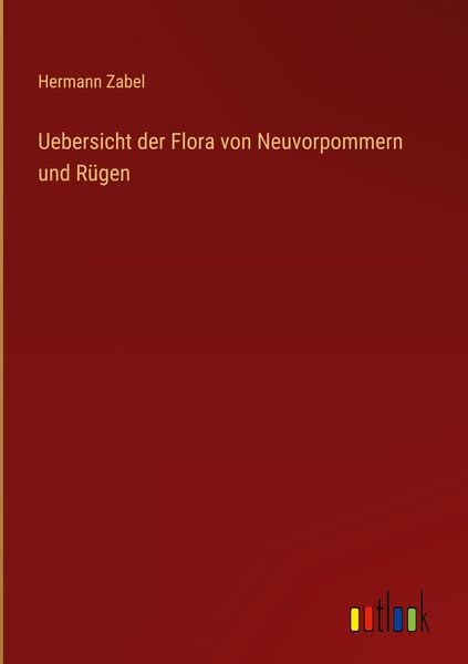 Produktbild: Uebersicht der Flora von Neuvorpommern und R&uuml;gen