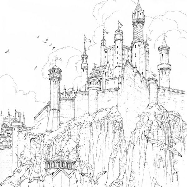 Produktbild: The Official A Game of Thrones Colouring Book