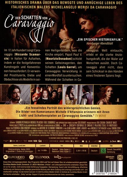 Produktbild: Der Schatten von Caravaggio