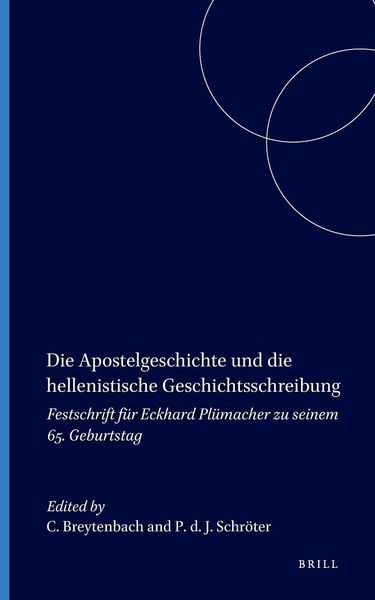 Produktbild: Die Apostelgeschichte und die hellenistische Geschichtsschreibung