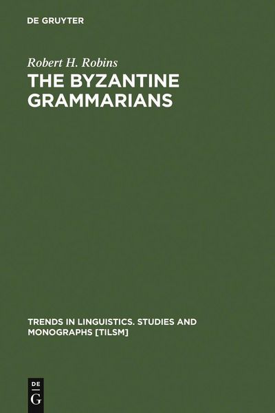 Produktbild: The Byzantine Grammarians
