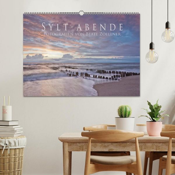 Produktbild: Sylt-Abende - Fotografien von Beate Zoellner (Wandkalender 2026 DIN A2 quer), CALVENDO Monatskalender