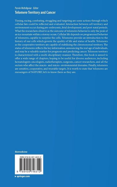 Produktbild: Telomere Territory and Cancer