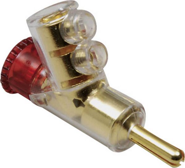 Produktbild: BKL Electronic 0107006 Bananenstecker Stecker, gerade Stift-&Oslash;: 4mm Rot 1St.