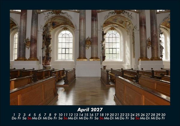 Produktbild: Religi&ouml;se Architektur 2027 Fotokalender DIN A5