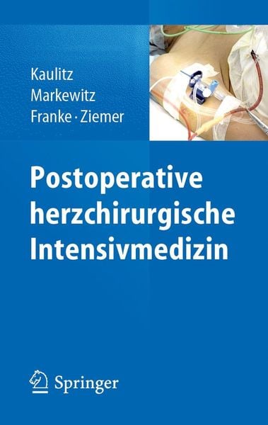 Produktbild: Postoperative herzchirurgische Intensivmedizin