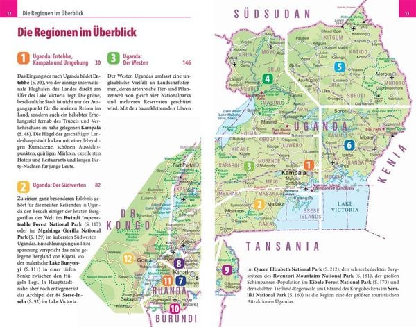 Produktbild: Reise Know-How Reisef&uuml;hrer Uganda, Ruanda, Ost-Kongo