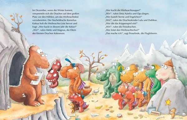 Produktbild: Der kleine Drache Kokosnuss - Weihnachten auf der Dracheninsel