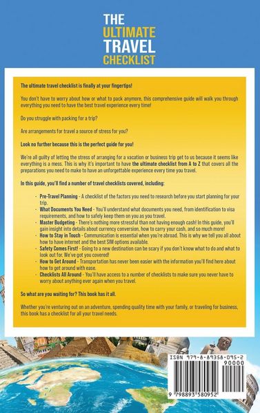 Produktbild: The Ultimate Travel Checklist