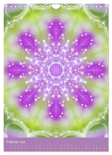 Produktbild: Lichtvolle Mandalas (Wandkalender 2026 DIN A4 hoch), CALVENDO Monatskalender