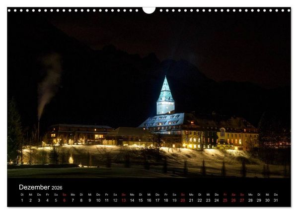 Produktbild: Bergblicke - Elmau (Wandkalender 2026 DIN A3 quer), CALVENDO Monatskalender