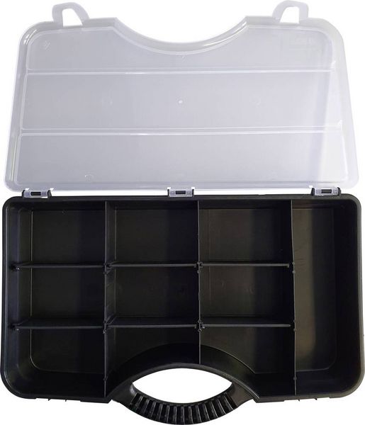 Produktbild: Alutec Sortimentskasten (L x B x H) 360 x 240 x 70mm Anzahl F&auml;cher: 10 Inhalt 1St.
