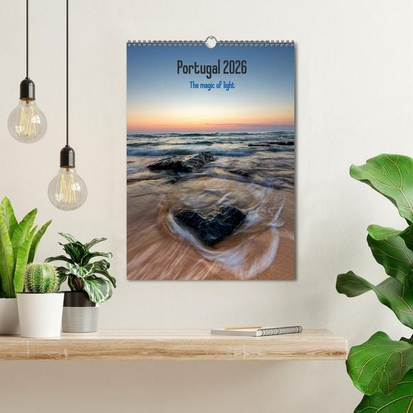 Produktbild: Portugal - Die Magie des Lichts (Wandkalender 2026 DIN A3 hoch), CALVENDO Monatskalender