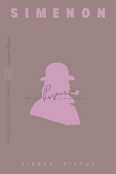 Produktbild: Signed, Picpus (Inspector Maigret)