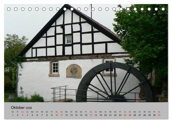 Produktbild: Unser Meckenheim (Tischkalender 2026 DIN A5 quer), CALVENDO Monatskalender