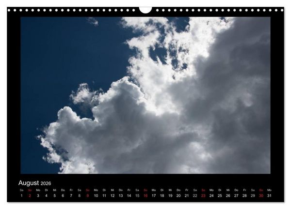 Produktbild: Wolkenbilder (Wandkalender 2026 DIN A3 quer), CALVENDO Monatskalender