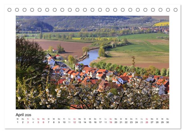 Produktbild: Kirschbl&uuml;te rund um Witzenhausen (Tischkalender 2026 DIN A5 quer), CALVENDO Monatskalender
