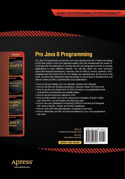 Produktbild: Pro Java 8 Programming