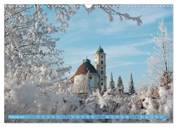 Produktbild: Friedberg. Die altbayerische Herzogstadt (Wandkalender 2026 DIN A3 quer), CALVENDO Monatskalender