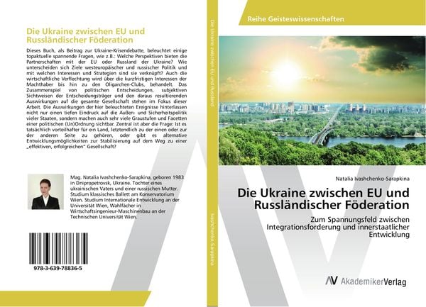 Produktbild: Die Ukraine zwischen EU und Russl&auml;ndischer F&ouml;deration