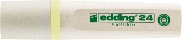 Produktbild: Edding Textmarker e-24 EcoLine pastellgelb