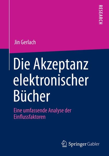 Produktbild: Die Akzeptanz elektronischer B&uuml;cher