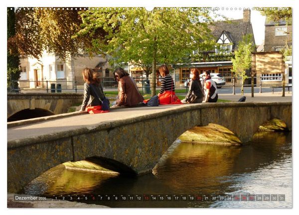 Produktbild: Malerische Cotswolds (Wandkalender 2026 DIN A2 quer), CALVENDO Monatskalender