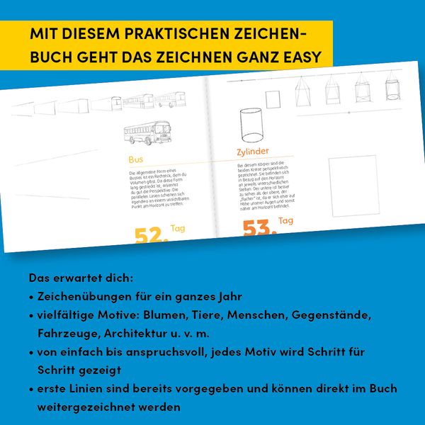 Produktbild: 365 Zeichenmotive f&uuml;r jeden Tag