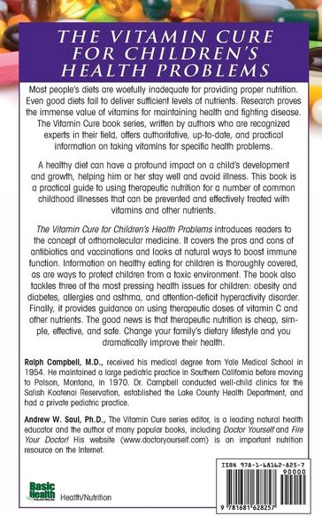 Produktbild: The Vitamin Cure for Children's Health Problems